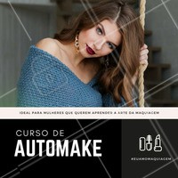 Descubra seu formato de rosto, quais o melhores produtos para a sua pele, transforme o seu olhar! Tudo isso com um maravilhoso curdo de automaquiagem!
Aproveite!
#ahazou #automaquiagem #maquiagem #makeup #automake
