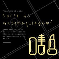 Faça o curso de automaquiagem!
(Coloque aqui as informações para que possam entrar em contato)
#automake #makeup #automaquiagem #maquiagem #maquiagens #ahazou #cursomaquiagem