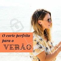 Nesse verão, invista nos cortes mais curtos e repicados! Assim, você curte o calor fresquinha e sem preocupação 😍 Não esqueça de agendar seu horário para conseguir o corte perfeito! #cabelocurto #shorthair #corte #cabelo #ahazou