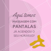 A massagem com pantalas originada da Europa, feita através de manobras muito parecidas com as usadas na massagem modeladora, redutora e relaxante, trás inúmeros benefícios para você, como a diminuição da celulite, melhora da circulação sanguínea, relaxamento, entre outros!
Agende o seu horário!
#ahazou #massagemcompantalas #pantalas #massagem #beauty