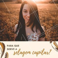 O nosso cabelo é formado por minúsculas escamas que com o tempo podem sofrer danos que deixam essas escamas mais espaçosas, o que impede que o fio absorvam os nutrientes essenciais para você ter um cabelo forte e saudável. A selagem capilar usa a queratina para selar a cutícula do fio, fechando as escamas e recuperando a saúde das madeixas. #selagem #selagemcapilar #ahazou #tratamento #cuidados #amo #cabelo #fios #queratina #brilho