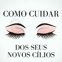 Acabou de fazer seu alongamento de cílios? Aposto que você quer que dure pra sempre, né? 😂 Segue as dicas pra cuidar dos seus cílios e fazer com que durem muito mais:
1 - Não use rímel ou curvex. 2 - Não esfregue os olhos. 3 - Não use demaquilante à base de óleo. 4 - Evite dormir de bruço! #alongamentocilios #extensaodecilios #fioafio #volumerusso