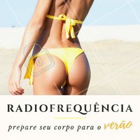Prepare-se para o Verão! Deixe seu corpo ainda mais lindo, com o poder da radiofrequência 👊 #radiofrequencia #estetica #flacidez #gorduralocalizada #ahazou #corpo #verao2018