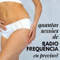 O número de sessões da radiofrequência vai depender do problema a ser tratado. Por exemplo, no caso de gordura localizada e celulite, é necessário cerca de 7 a 10 sessões. Porém, apenas uma consulta profissional pode dizer o número exato para cada situação. Quer saber quantas você precisa para tratar seu problema? Agende já sua consulta! ☎️ #radiofrequencia #estetica #flacidez #gorduralocalizada #ahazou #corpo #verao2018