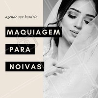 Seu grande dia está chegando? Você merece a maquiagem perfeita no seu dia! Agende já seu horário 👰 #noivas #makenoiva #maquiagemnoiva #noivalinda #ahazou #noivaprincesa