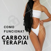 A carboxiterapia é feita com o uso de um aparelho acoplado a um cilindro de gás carbônico medicinal. Venha fazer a sua sessão! #carboxiterapia #celulite #gordura #flacidez #ahazou #esteticacorporal