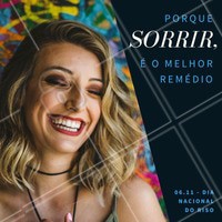 Que tal espalhar alegria, sorrisos e muitas risadas neste Dia Nacional do Riso? #diadoriso #amo #ahazou #risada #alegria #felicidade #sorrir