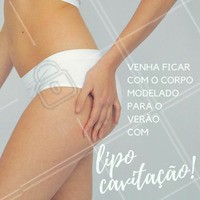 Agende agora o horário da sua Lipocavitação e elimine a gordura localizada da sua vida 😉 #lipocavitação #amo #ahazou #estéticacorporal #gorduralocalizada #beleza #beauty