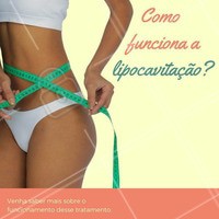 A lipocavitação é um tratamento que serve para eliminar gordura localizada em diversas áreas do corpo, como barriga, coxas, flancos e costas, através de um aparelho de ultrassom que ajuda a destruir a gordura acumulada. #lipocavitação #amo #ahazou #estéticacorporal #gorduralocalizada #beleza #beauty