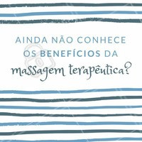 A massagem terapêutica é muito benéfica em inúmeros casos de recuperação ou tonificação da musculatura. Com movimentos personalizados, esse tipo de massagem visa alcançar melhor flexibilidade muscular, soltar os músculos e melhorar seu tônus. Fora a melhora física, o tratamento também age psicologicamente, ajudando o paciente a ganhar mais confiança, aliviando a depressão grave, alivia o estresse e muitas vezes é recomendada pelo terapeuta. #massagemterapeutica #massagem #tratamento #cuidados #saúde #massoterapeuta #benefícios