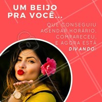 Clientes que agendam horário e nunca faltam sem avisar: a gente ama vocês! 😍 #salaodebeleza #salao #ahazou #beleza #divertido