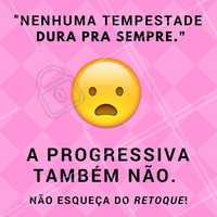 Meninas, nunca esqueçam do retoque! Para manter a progressiva em dia e a beleza dos seus fios também 😉 Já agendou o horário do seu retoque? ☎️ #progressiva #cabelo #ahazou #beleza #divertido