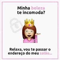 Salão resolve tudo, não é? 😂 #salaodebeleza #beauty #meme #ahazou #amo #divertido