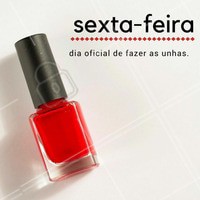 Hoje é sexta-feira, já agendou seu horário? #unhas #amo #ahazou #esmalte #manicure #sexta #sextafeira #sextou #partiu