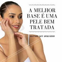 Uma pele bem tratada e cuidada faz toda a diferença na maquiagem. Aproveite e agende agora uma avaliação #esteticafacial #tratamentofacial #pele #ahazou #beleza #instabeauty #autoestima #pelelisa #pelesaudavel