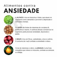 Veja aqui alguns alimentos que auxiliam contra a ansiedade #nutrição #alimentosaudável #ahazou #saude #beleza #bemestar #autoestima