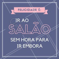Vai me dizer que tem algo melhor do que passar o dia se embelezando no salão? 😜😍 #ahazou #salão #amo #melhordia #salãodebeleza #beleza #instabeauty