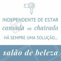 Não importa o humor do dia, se tiver salão de beleza, eu sei que tudo vai ficar bem ❤️ #amo #ahazou #salão #salãodebeleza #humor #rotina #felicidade