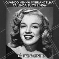 A gente nem se preocupa com mais nada, né? 😂 Se você também é dessas, agende já o horário da sua micropigmentação e viva com as sobrancelhas lindas! #sobrancelha #micropgimentacao #fioafio #ahazou #microblading