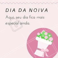 Seu dia especial pode ficar ainda mais especial com nossa equipe! Venha ficar linda e arrasar no seu dia, além de ganhar um atendimento VIP e tudo preparado com carinho pra você ☺️ #noivas #ahazou #cabelo #maquiagem