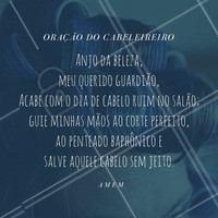Amém! #cabeleireiro #salãodebeleza #cabelos #ahazou #beleza #autoestima #penteado #baphonico #anjo #oração #cabelo