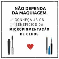 Preguiça de usar maquiagem todo dia? Invista na micropigmentação de olhos! Abandone a maquiagem e viva maquiada todos os dias! Quer saber mais? Agende seu horário ☎️ #micropigmentacao #olhos #maquiagemdefinitiva #ahazou