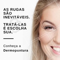 As rugas são marcas naturais da idade. Mas, se você não está satisfeita com elas, que tal conhecer nosso tratamento Dermopuntura? Inovadora e com resultados eficientes, essa técnica veio para ajudar todos que querem tratar expressões faciais! Agende seu horário e conheça ☎️ #dermopuntura #rugas #esteticafacial #ahazou