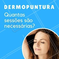 A eficiência do tratamento vai variar de pele para pele. Mas, em uma média de cinco sessões, uma mulher entre 50 e 60 anos de idade já estará satisfeita com os resultados! 😱 Para conhecer mais sobre essa técnica e saber quantas sessões sua pele precisa, agende seu horário ☎️ #dermopuntura #rugas #ahazou #esteticafacial