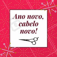 A virada do ano é sempre aquela expectativa, cheia de esperanças pro novo ano! E pra começar 2019, que tal desapegar do cabelo de 2018? 😍 #anonovo #reveillon #ahazou #cabelo