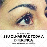 Sobrancelhas perfeitas para aquela mulher perfeita. Venha agendar o seu horário. #sobrancelhas #designsobrancelhas #ahazou #beleza #cilios #autoestima