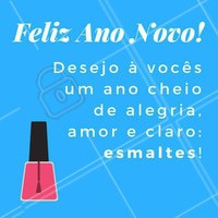 Feliz 2018 para nós! Obrigada à todas as clientes que me acompanharam nesse ano! 💖💅🏻 #anonovo #reveillon #unhas #ahazou #fimdeano #manicure