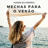 Aproveite essa super tendência e renove seu cabelo pra esse verão! Agende já o horário das suas mechas e comece 2018 brilhando 💇 #mechas #cabelo #ombre #ahazou #loiro