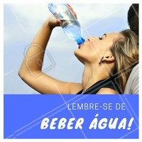 Beber água é sempre importante, mas em dias quentes a água é nossa melhor aliada! 💦 O ideal é beber cerca de 2 litros diariamente para repor os líquidos perdidos. #agua #verao #ahazou #saude