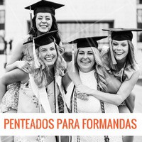 Sua formatura está chegando? Aproveite e agende já seu horário para ficar linda nesse dia tão especial! 😍 #cabelo #formatura #ahazou #penteado