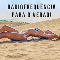 Venha conhecer nosso tratamento de Radiofrequência e dê adeus para gordura localizada, celulite e flacidez! #radiofrequencia #ahazou #estetica #esteticacorporal
