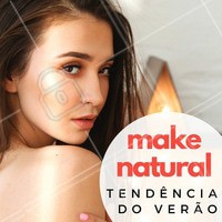 O mundo pode ser dividido em pessoas que amam make natural e pessoas que odeiam make natural! 😂 Mas, querendo ou não, ela é o hit desse verão! Aposte na base e corretivo leve, abuse do iluminador na maçã do rosto e dê destaque para a sobrancelha e cílios. E vocês, gostam do natural ou preferem um reboco? 😱 #maquiagem #makenatural #ahazou #makedeverao
