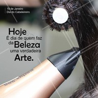 Parabéns a todos os profissionais que cuidam dos nossos cabelos com maestria! #DiadoCabeleireiro #Ahazou #SalaodeBeleza #CabeleireiroTop #CabeleireiroProfissional