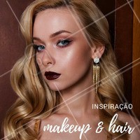 Olha que maravilhosa essa inspiração de maquiagem e cabelo! 😍 #makeup #maquiagem #ahazou #penteado