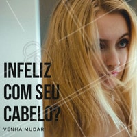 Agende já seu horário e venha fazer uma mudança completa! 😊 #ahazou #corte #cabelo #salaodebeleza