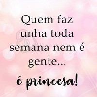 Cadê as princesinhas? 😂👸💅 #unha #manicure #ahazou #esmalteria