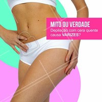 Muitas mulheres se incomodam com a presença de pelos no corpo. E para removê-los, existe uma variedade de técnicas. A depilação com cera quente é a opção de várias pessoas, mas sempre fica aquela pontinha de dúvida se não podemos estar prejudicando de alguma forma a nossa pele.
Existe uma afirmação de que a depilação com cera quente pode provocar o rompimento dos vasinhos das pernas e causar varizes. No entanto, essa afirmação é mito. A aplicação da cera quente tem ação superficial e não atinge as camadas da pele onde estão localizados os microvasos.
#tratamentocorporal #ceraquente #depilacaocomcera #depilação #ahazou #autoestima #beleza #depiladora #bemestar #varizes
