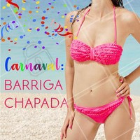 Vem chapar essa barriga com a gente! 👊🎉💁 #barrigachapada #projetoverao #ahazou #esteticacorporal #projetocarnaval
