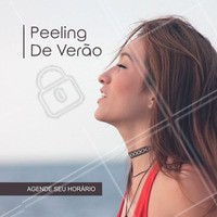 Peeling no verão 🌞⁉️ Sim é possível manter seus cuidados com a pele no verão! É possível rejuvenescer, reduzir poros dilatados, tratar a oleosidade e clarear manchas da sua pele. Nao espere o inverno chegar para cuidar da sua pele, agende sua sessão! #cuidandodapele #pelerenovada #peelingdeverao #rejuvenescimentofacial #ahazou #beleza #autoestima #tratamentofacial #peeling #verão