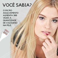 Potencialize a ação do colágeno na sua pele! Conheça a magia do microagulhamento 😱 #microagulhamento #ahazou #esteticafacial