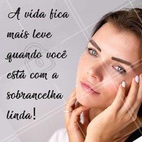 Agende já seu horário e venha sentir a leveza de ter uma sobrancelha maravilhosa! 😍 #designdesobrancelha #ahazou #sobrancelha