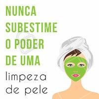 Uma limpeza de pele bem feita remove as células mortas da camada superficial da pele, remove cravos, miliuns (as bolinhas brancas), desintoxica, mantém a pele macia e hidratada, ajudando a controlar a oleosidade! Pra você que ainda não conhece o poder desse procedimento, agende seu horário e venha conhecer ☎ Pra quem já conhece: não esqueça que o período ideal para realizar a limpeza é mensalmente! Já agendou a limpeza desse mês? 😊 #limpezadepele #ahazou #esteticafacial