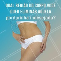 Qual região mais te incomoda: barriga, coxa, bumbum? Coloca aqui nos comentários 👇 #esteticacorporal #ahazou #tratamentoscorporais