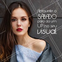 Venha para o salão ser feliz! #SalaoDeBeleza #Ahazou #Beleza #Autoestima #Manicure #Maquiagem #CorteDeCabelo #Diva #Sábado