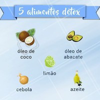 Quer fazer um detox no seu corpo? Inclua esses alimentos na sua dieta e aproveite seus benefícios! ;) #detox #ahazou #alimentacaosaudavel