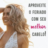 Como está seu cabelo pro feriado? Ainda dá tempo de cuidar dele e aproveitar esse feriado com sua melhor versão! 😍 #cabelo #ahazou #cabeleireiro